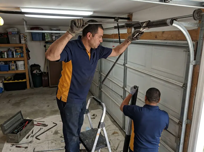 Broken Torsion Spring Replacement in New York, NY