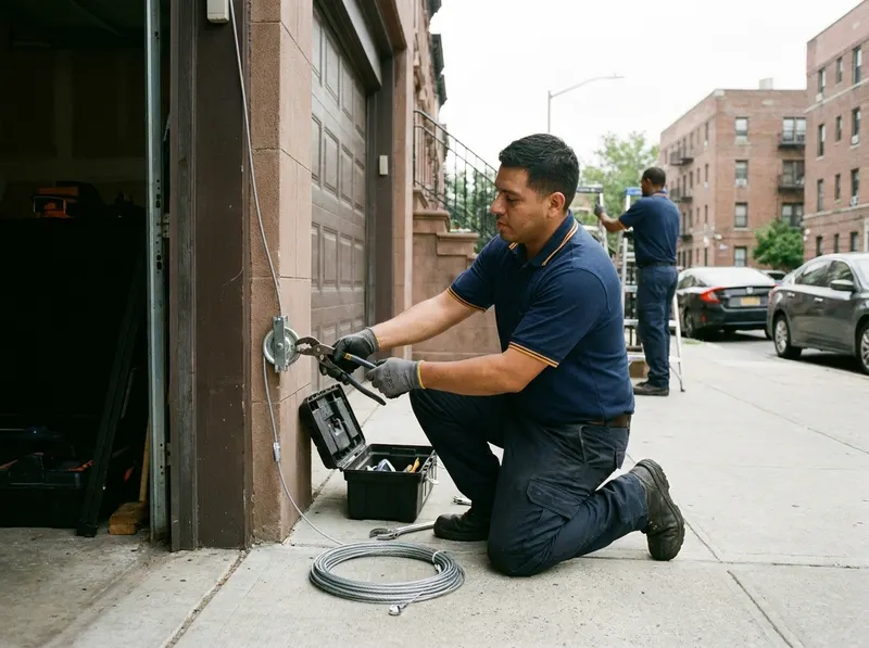 Garage Door Cable Replacement in New York, NY