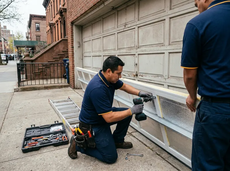 Garage Door Panel Replacement in New York, NY